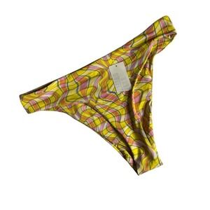 Urban Outfitters Out From Under Ginger Printed Bikini Bottom Size Medium